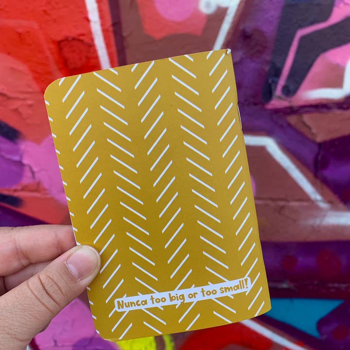 MISfitted.Co - Wholesale Journal/Diary - Notas Latina Spanglish Pocket Journal - dotted paper1