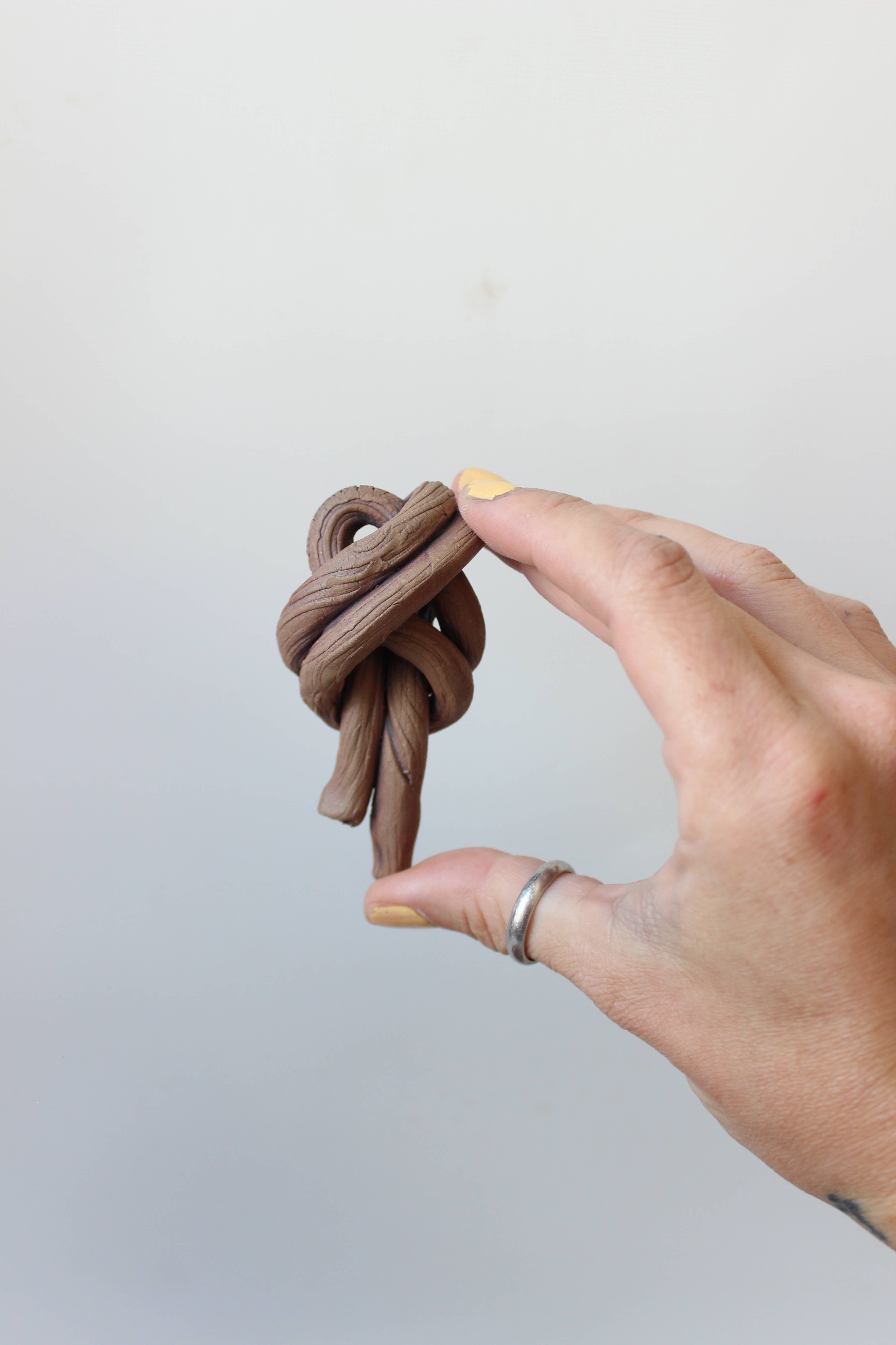 Cold Mountain Ceramics - Wholesale Decorative Tabletop Object - Ceramic Wood Knots2