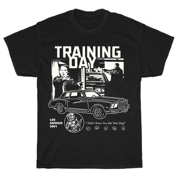 Boss Dog - Wholesale Screen printed t-shirt – unisex - Training Day Black Tee