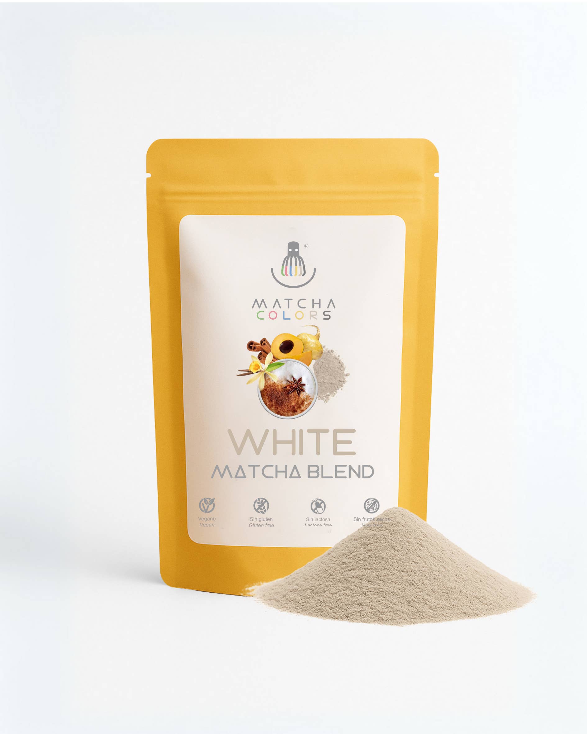 Matcha Colors - Wholesale Health/detox tea - White Matcha Blend - 50g.