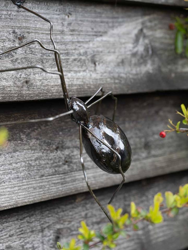 Recycled Metal Garden Artwork - Spider for wholesale by chi-africa