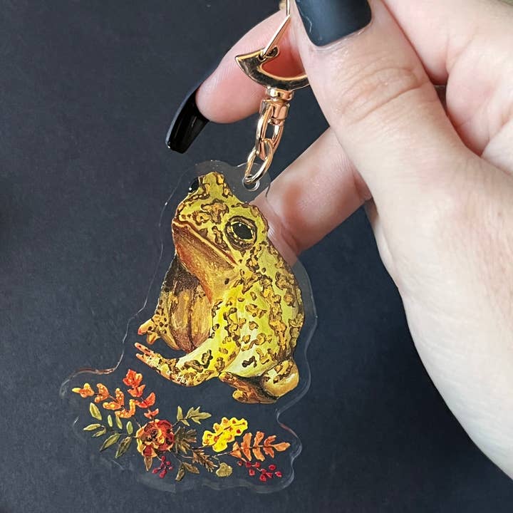 House of Hex - Vendita all'ingrosso Portachiavi - Donna - Portachiavi Toad | Frog | cottagecore | Accessori | Witchy4