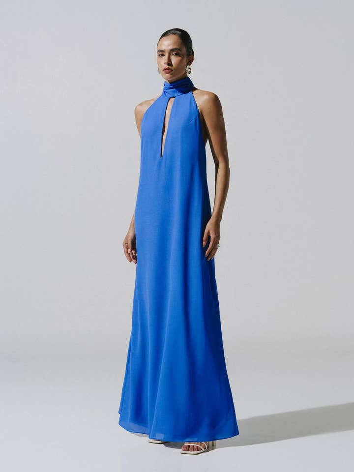 Magia Salvaje Dress Capri Blue for wholesale by Baobab