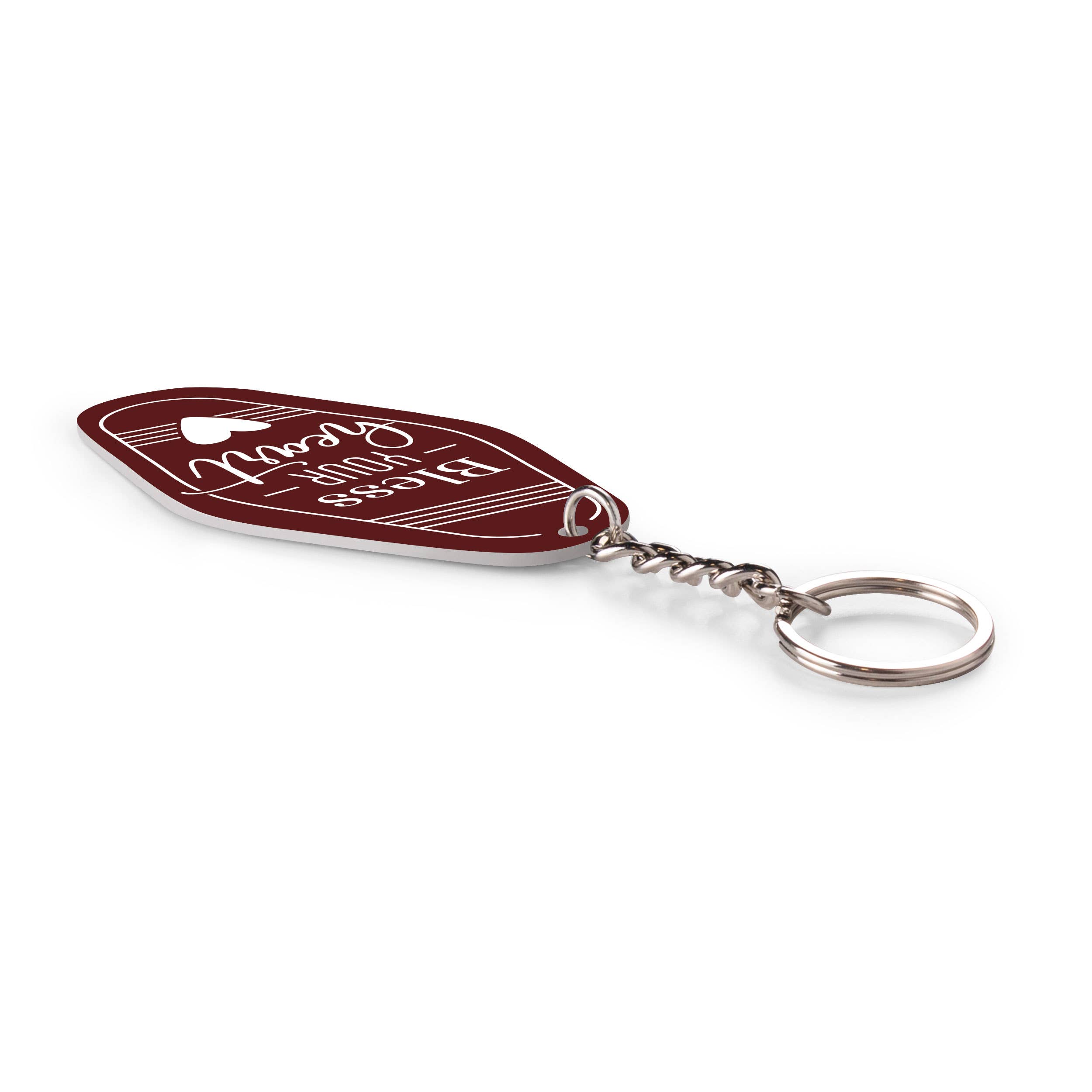 P. Graham Dunn - Wholesale Keychain - Unisex - Bless Your Heart Vintage Engraved Key Chain2