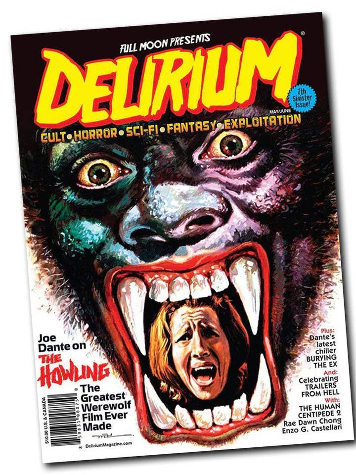 Numéro #7 du magazine Delirium pour la vente par Full Moon Features