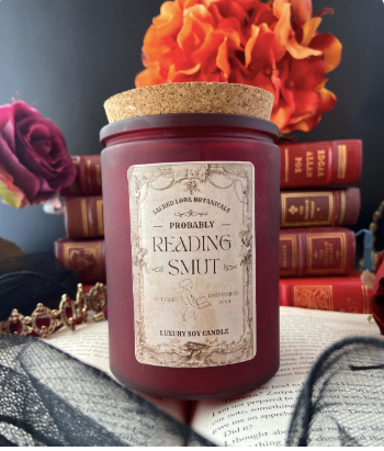 Sacred Lore – wholesale Prydnadsljus – Förmodligen läser snusk, litterärt ljus, 10oz sojaljus6