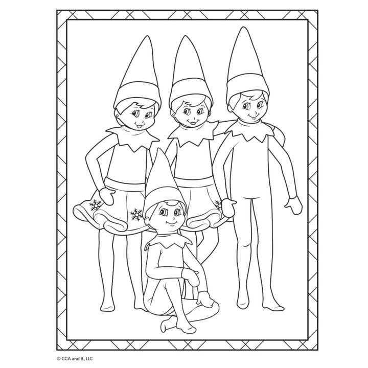 Baby Republic - Wholesale Sticker - Kids & Baby - The Elf on the Shelf® Activity Pack12