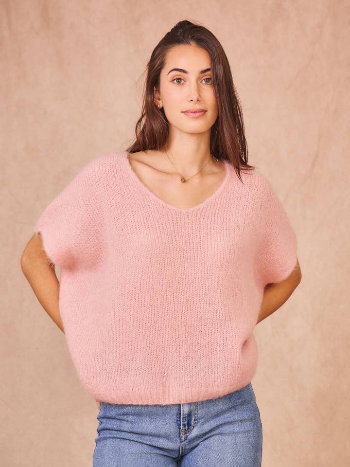 Effortless Chic Mohair Sweater for wholesale by Calie Paris