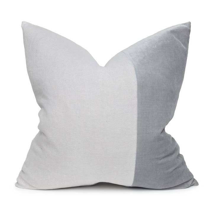 Capa de travesseiro Louis Square - Moonstone por atacado de House of Cindy