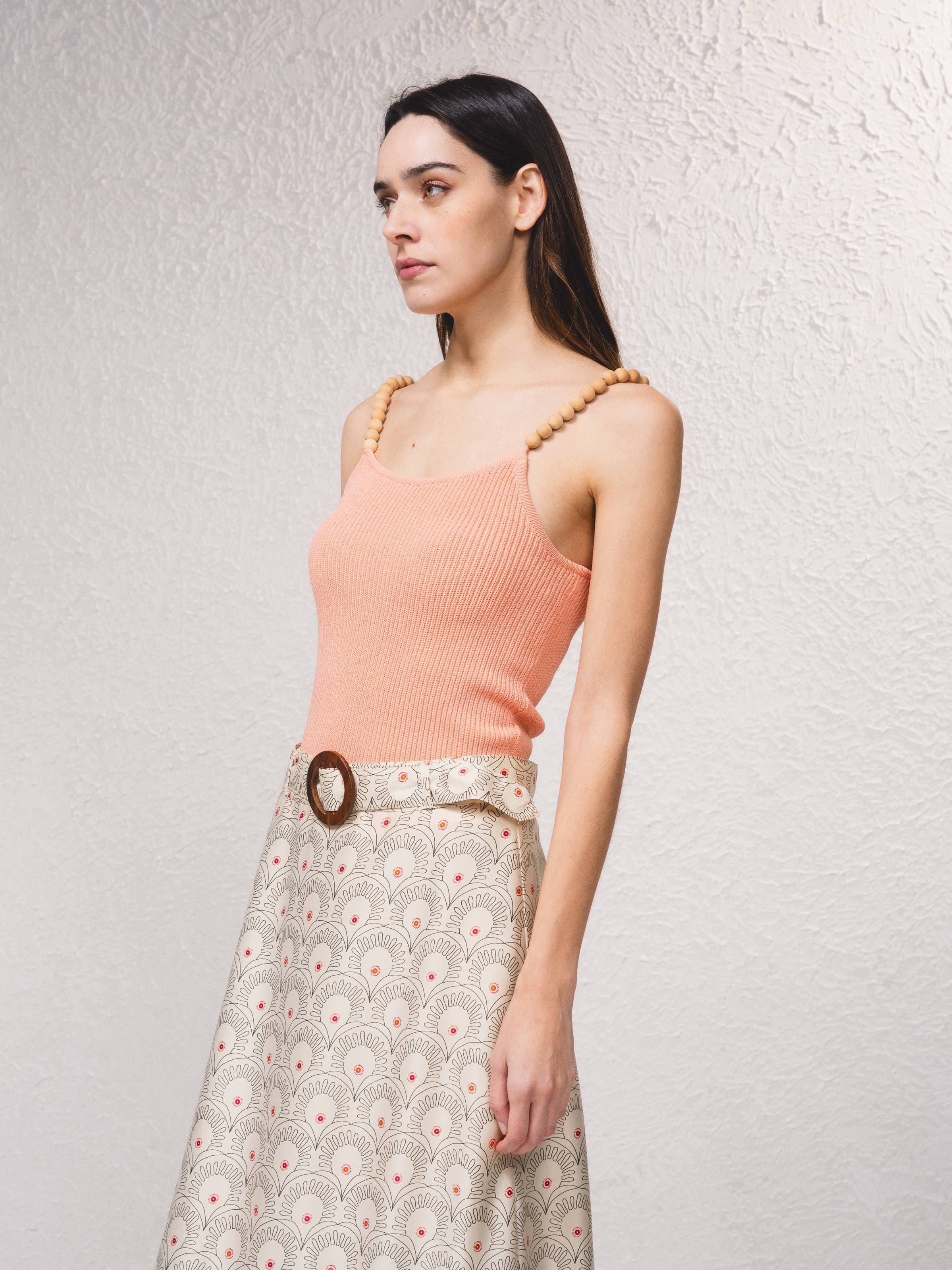 SMF - Wholesale Knit Top - Women's - 249178 - Knitted top with ball straps8