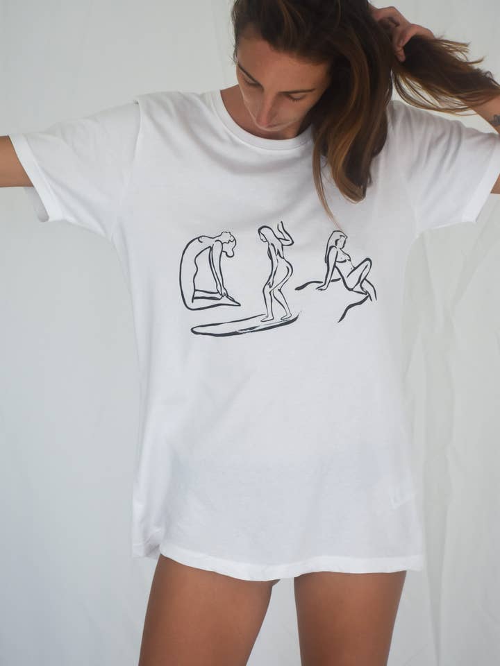 The Weekend Series T - Yoga, Surf, Cruise for wholesale by MAGDAKINEDESIGNS
