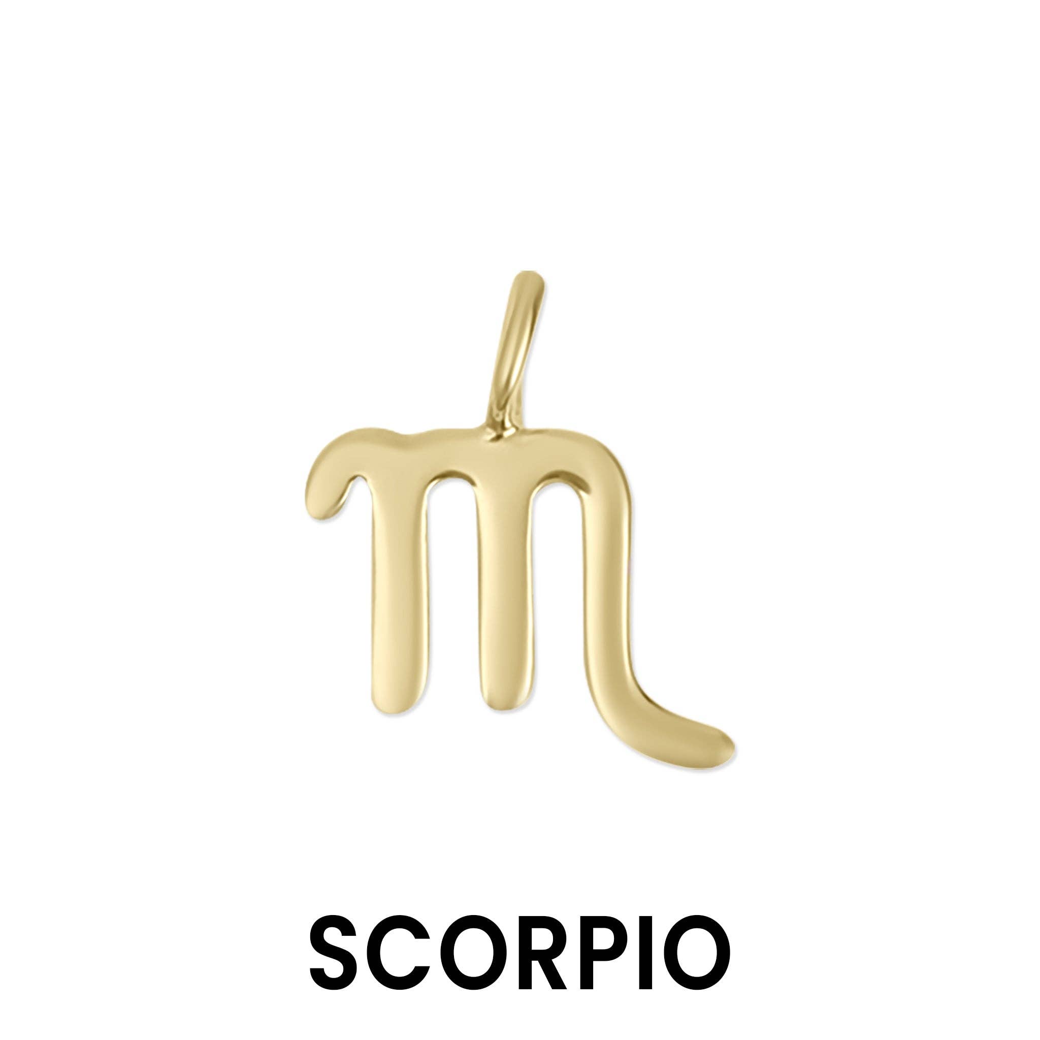 WJW - Wholesale Individual Charm/Pendant - 14K Solid Gold Zodiac Charms for Permanent Jewelry15