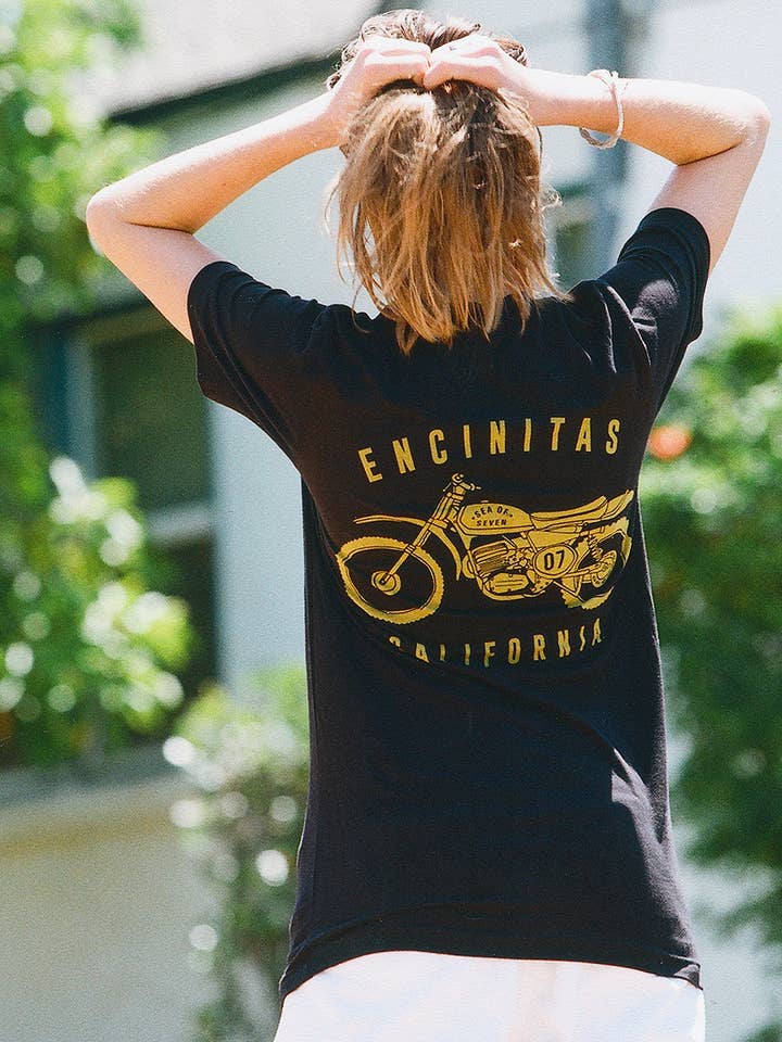 Camiseta de namorado de aceleração total por atacado de SEA OF SEVEN