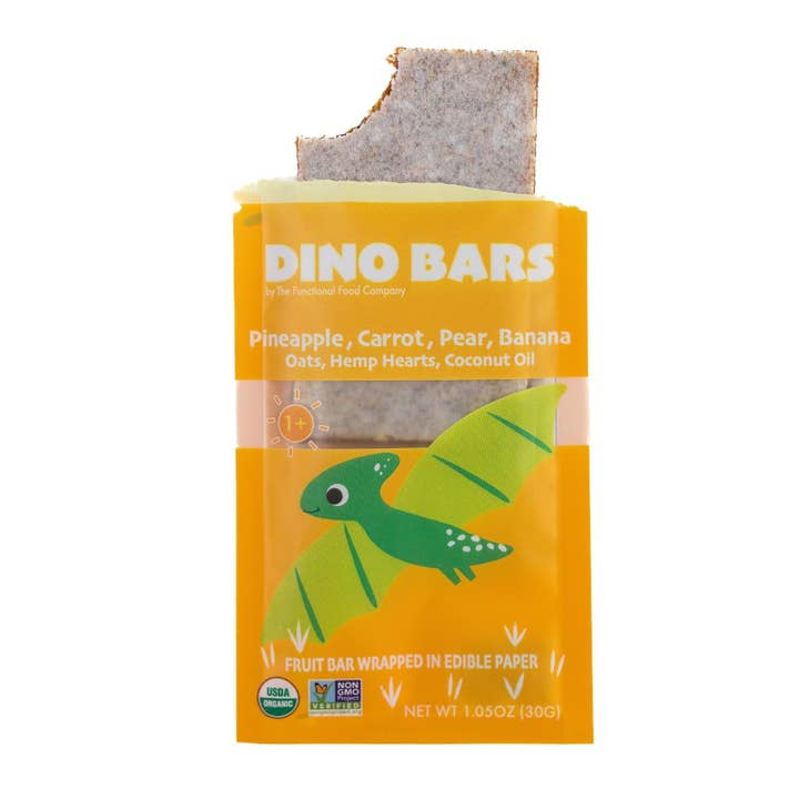DINO BARS - Wholesale Snack Bar - DINO BARS Pineapple Carrot Bar | Retail Pack | 10 Unit3
