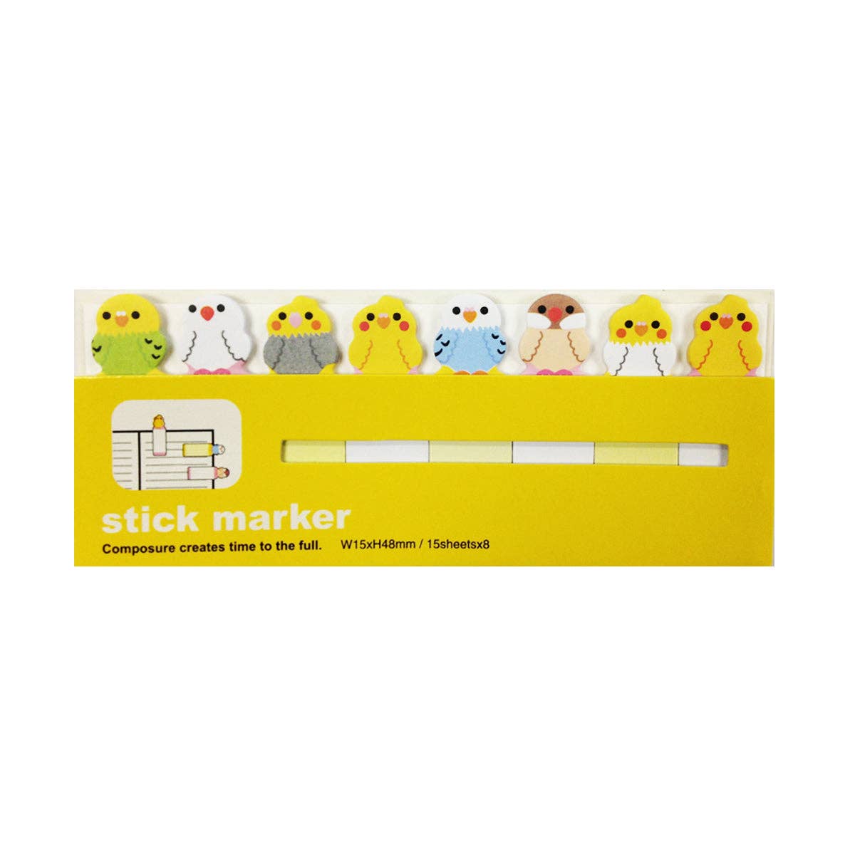 Wrapables.com - Wholesale Bookmark - Wrapables Bookmark Flag Tab Sticky Markers (Set of 2)14