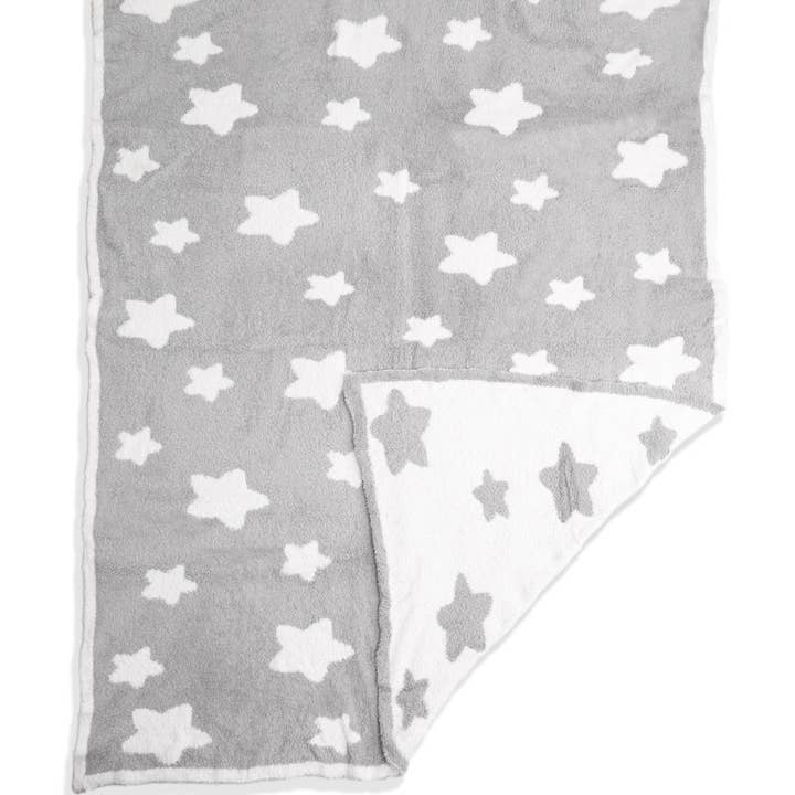 Fashion City - Wholesale Throw blanket - Star Print Luxury Soft Throw Winter Blanket15