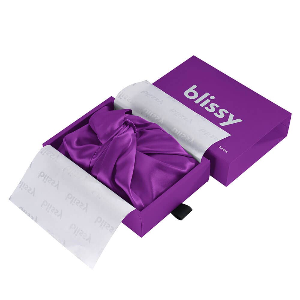 Blissy - Wholesale Sleep Cap / Bonnet - Women's - Blissy Bonnet - Royal Purple7