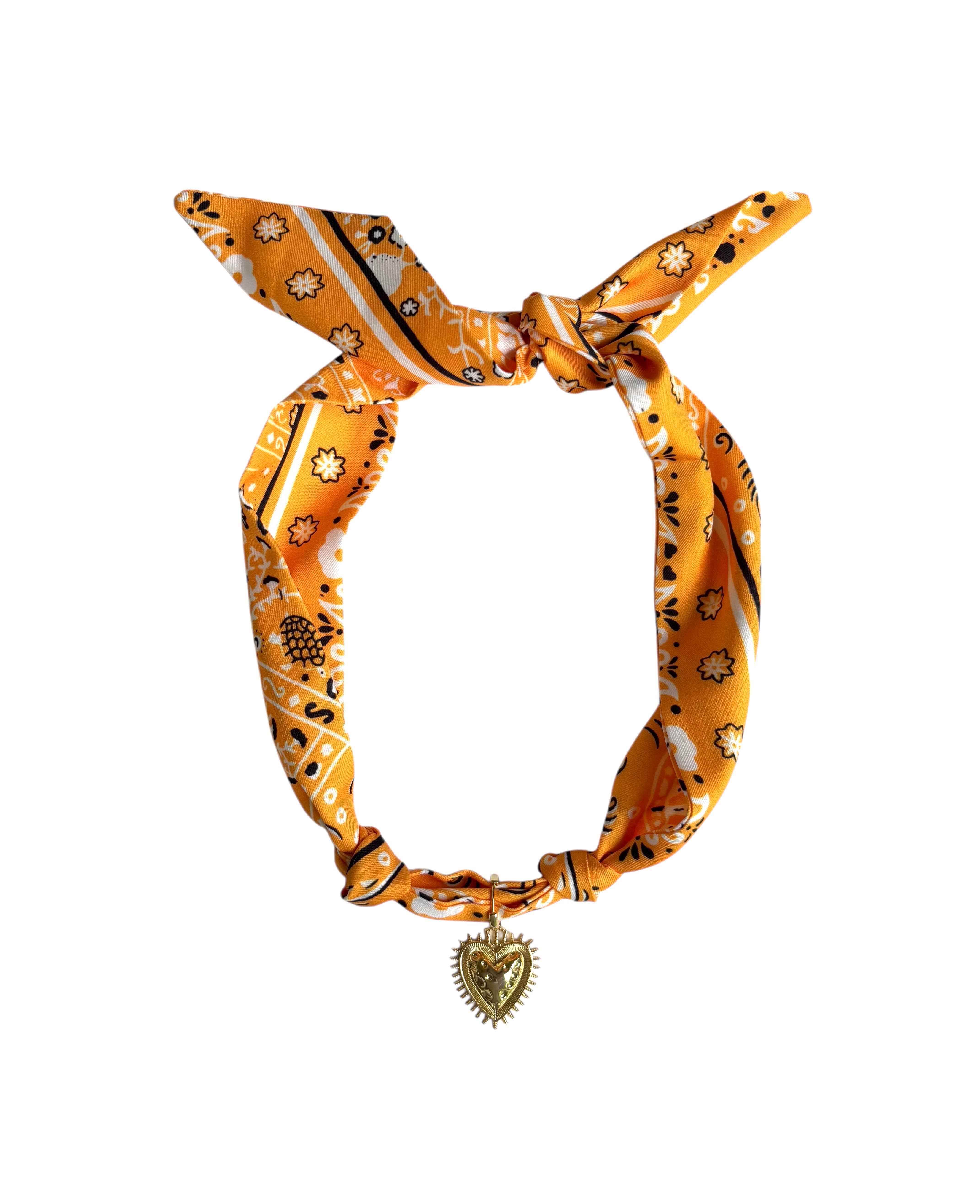 Nora James jewelry - Vente Colliers à pendentif - Collier foulard Cheyenne3