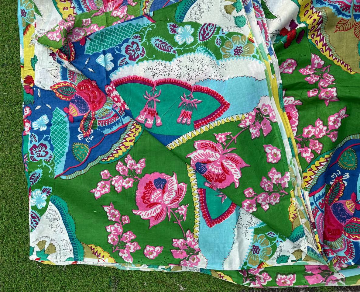 bhavnas boutique - Wholesale Fabric Paint - Luxury Cotton Fabric Block Printed Fabric Women Clothing5