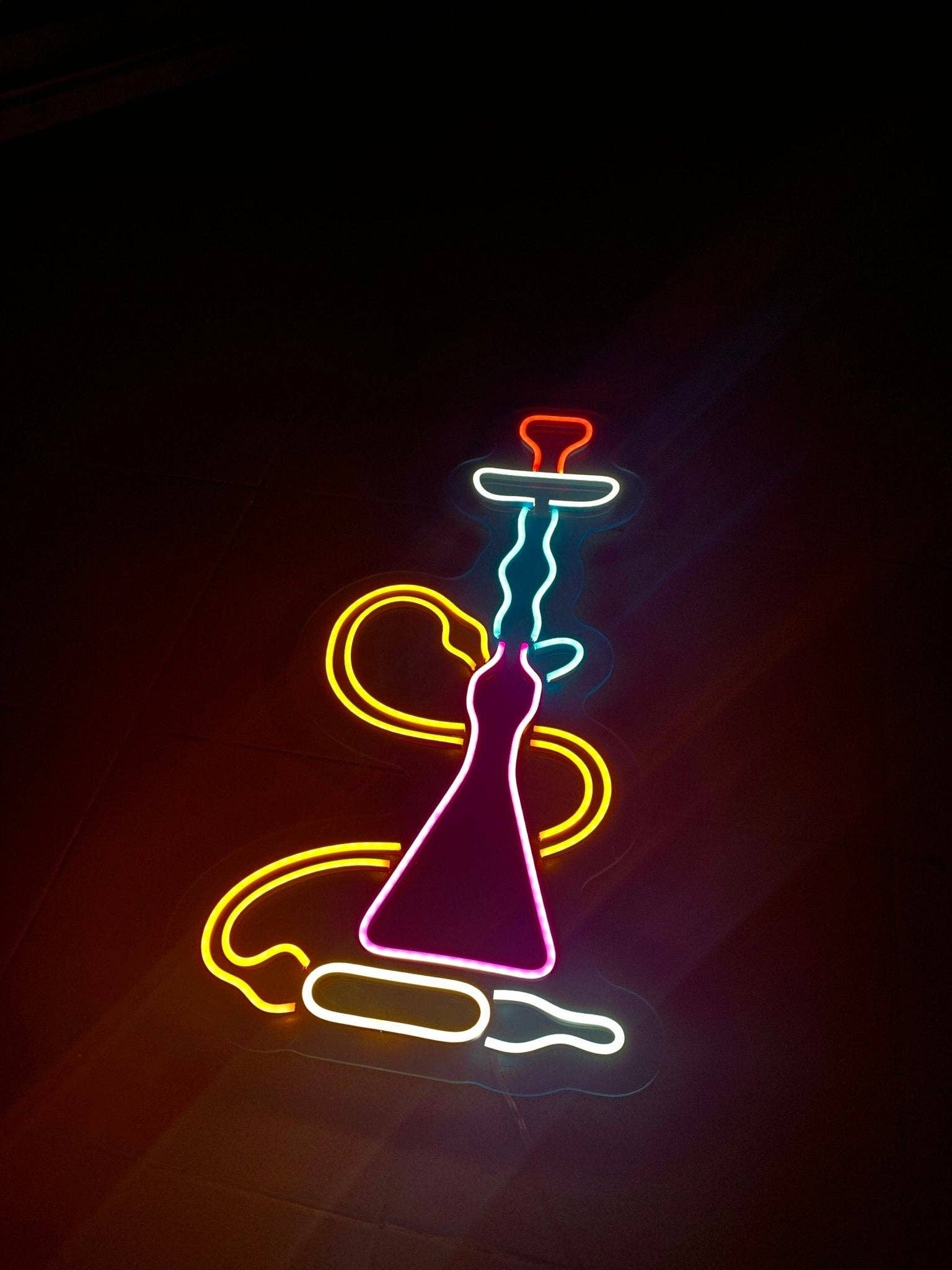 CityNeon - Wholesale Neon Sign - LED Hookah Neon Light - Hookah Set Bar Sign for Cafe5