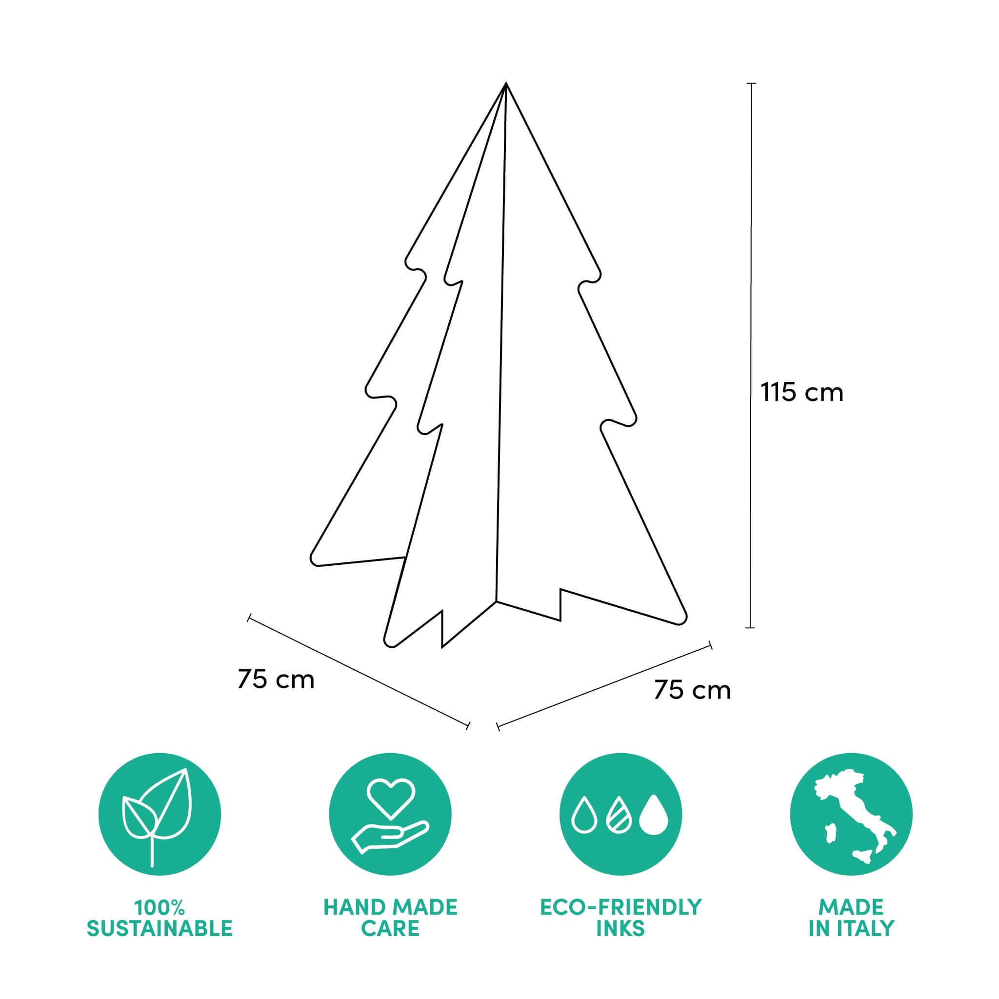 Rippotai - Wholesale Christmas Decoration - Glamour Eco-friendly Christmas Trees - Colored Version5