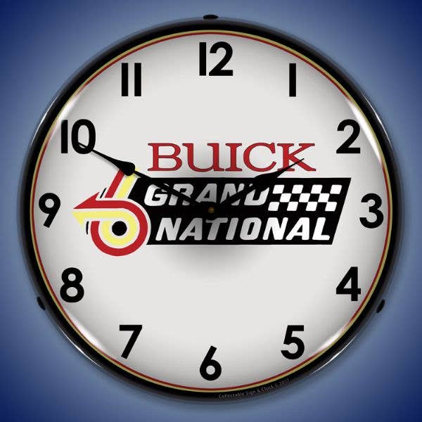 Logo van Buick Grand National voor wholesale door Collectable Sign and Clock LLC.