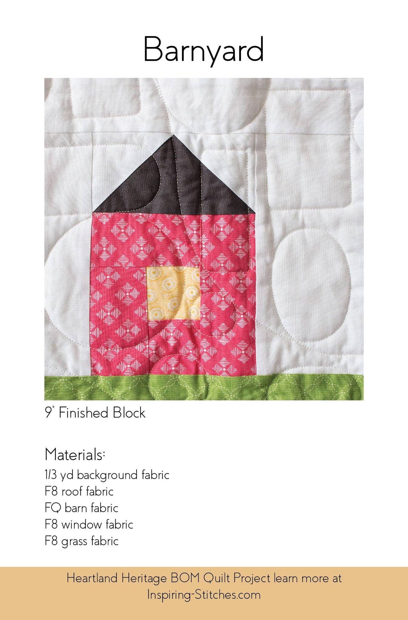 The Sewing Loft - Wholesale Craft Sewing Kit - Heartland Heritage Sampler Pattern3