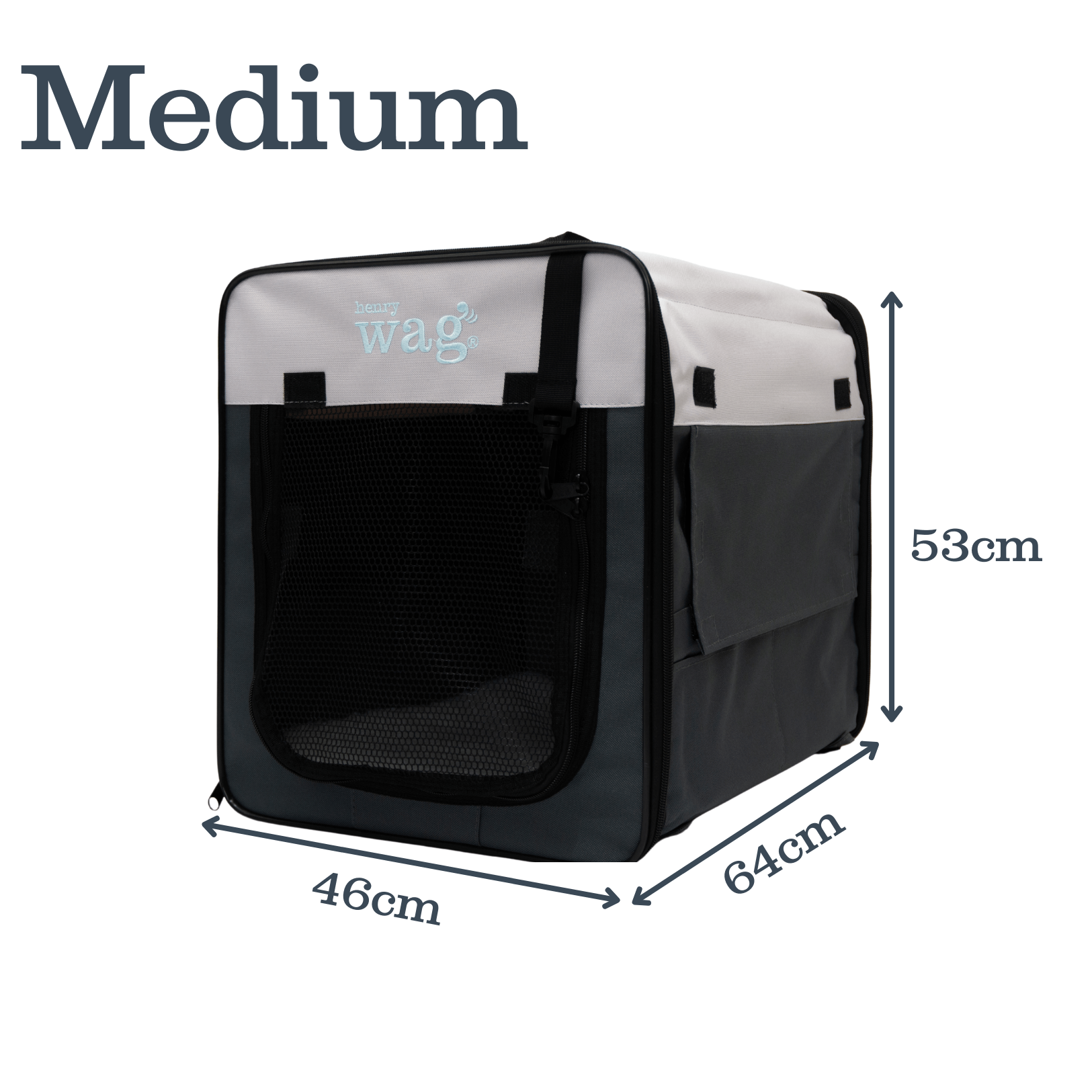 Henry Wag – wholesale Pet carrier – Dog – Henry Wag Folding Fabric Travel Pet Crate11