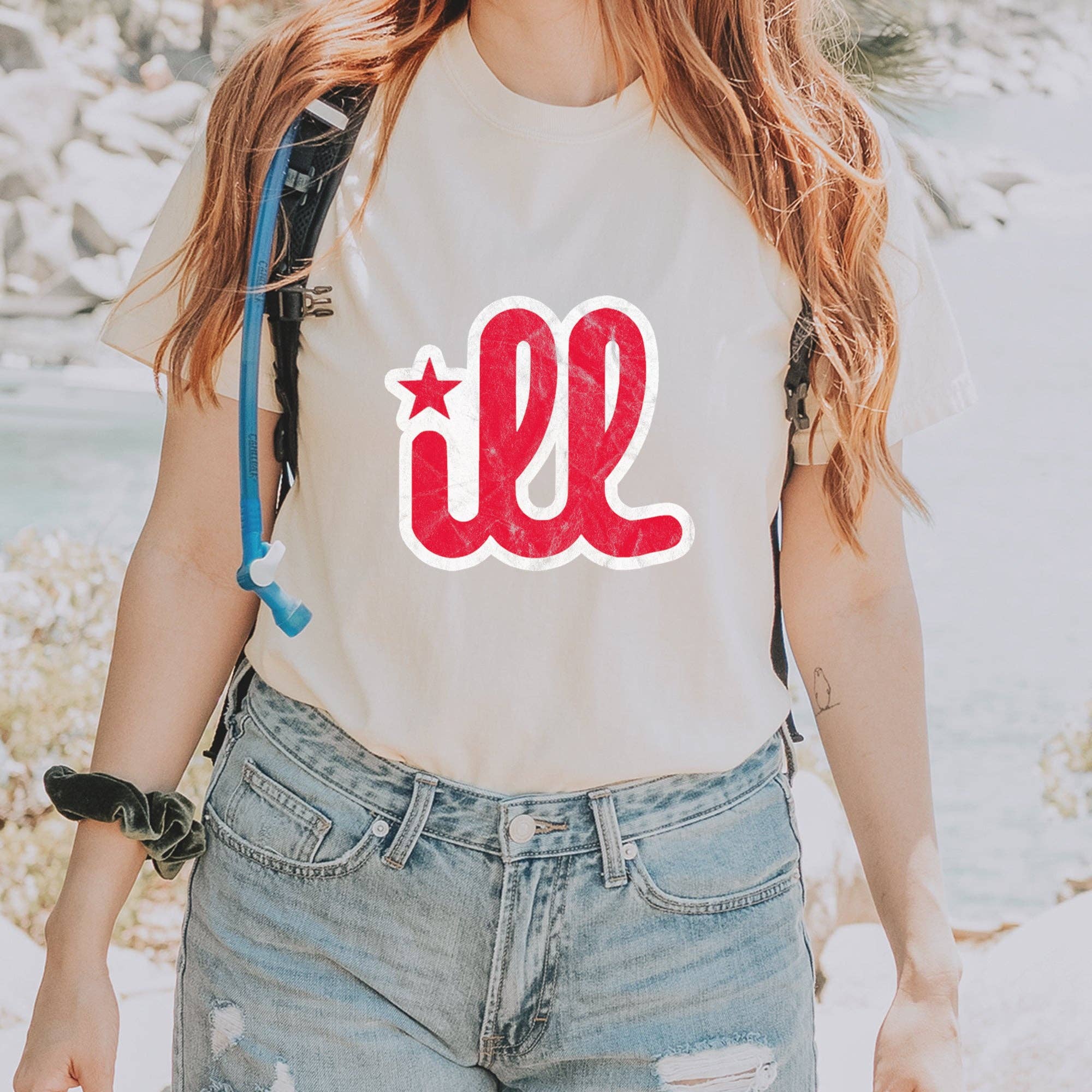 Expression Tees - Vente T-shirt sérigraphié – femme - ILL Vintage C'est Un Truc De Philly T-shirt Vintage Doux Unisexe39