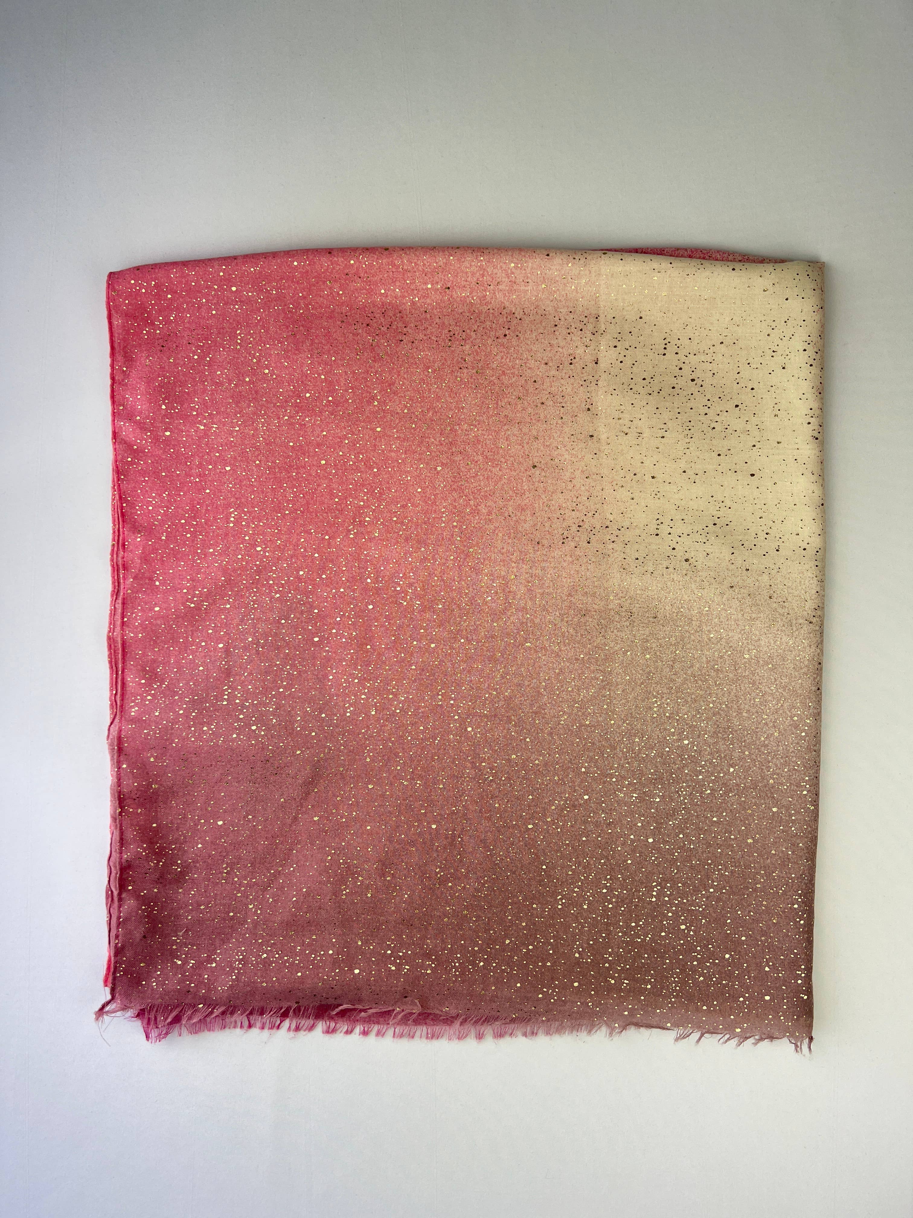 L'Emotion - Wholesale Scarf - Women's - Scarf with Silver Sequin Gradient Patterns6