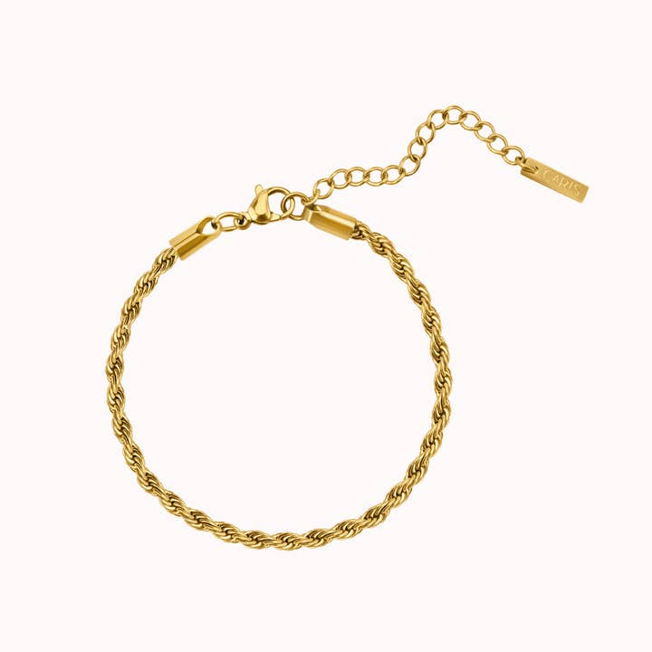 Livia Rope Chain Bracelet for wholesale by CARIS Jewelry
