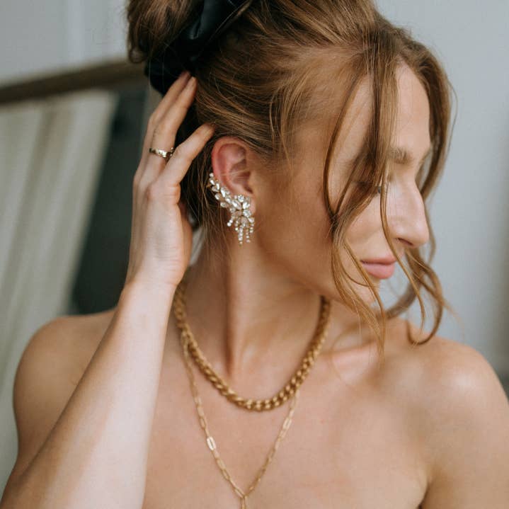 Cloud Scrunchie, Satin Scrunchy, Oversize Scrunchie for wholesale by Femme Faire