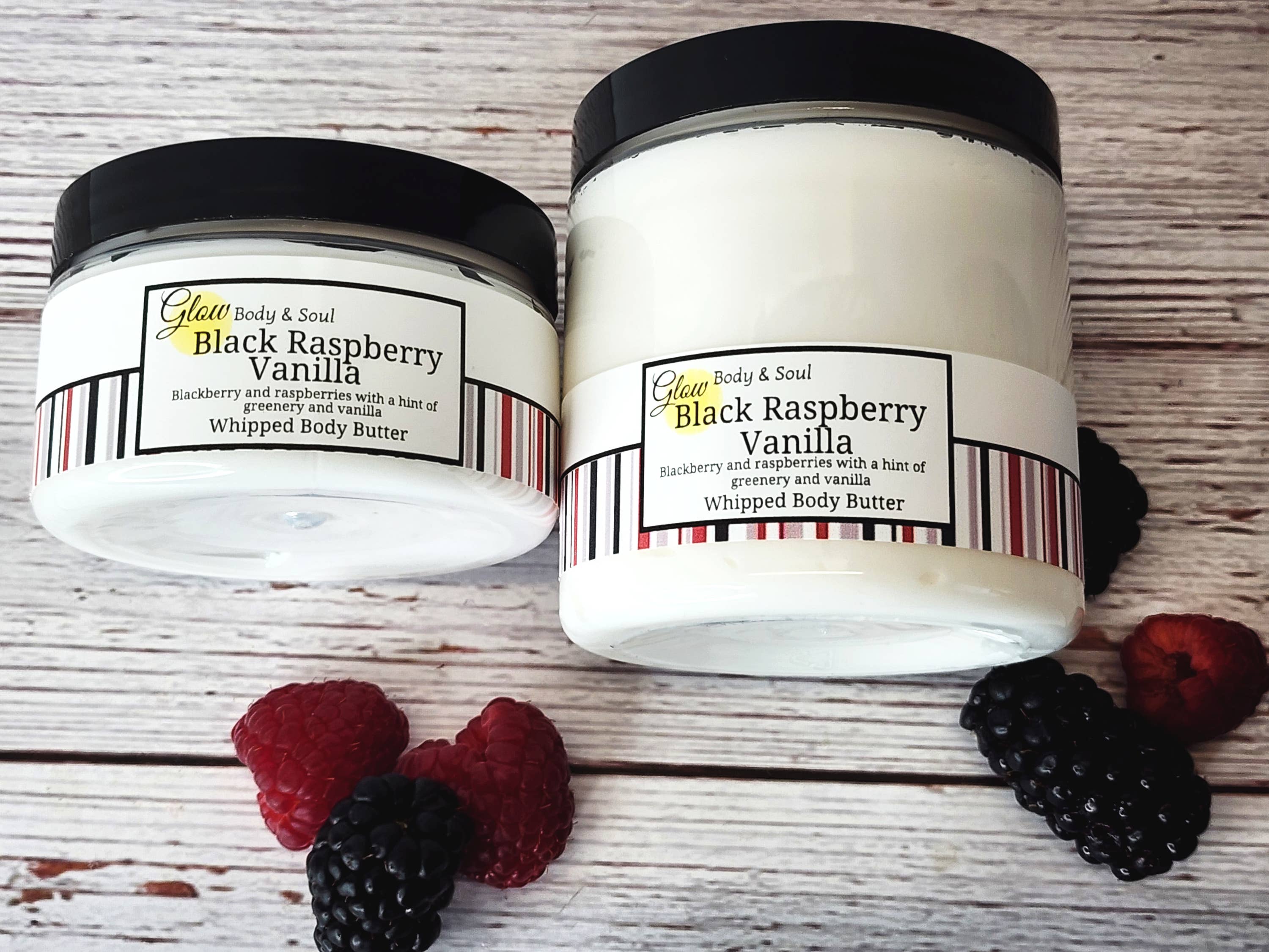 Glow Body and Soul - Wholesale Body Balm/Butter - Black Raspberry Vanilla Body Butter Paraben Free Body Butter1