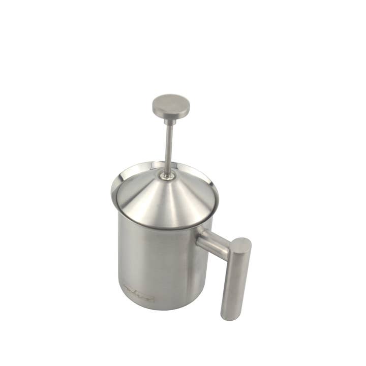 STS Stumpf GmbH / Monkano - Wholesale Kitchen Tool/Gadget - MONZA milk frother - The elegant 304 stainless steel milk frother - brushed5