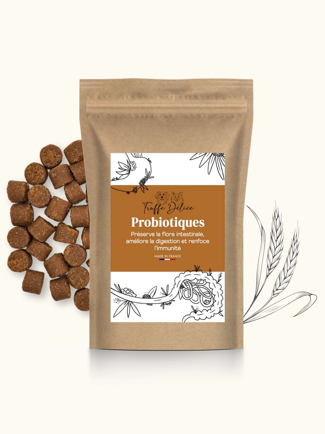 Truffe Délice - Vente Compléments alimentaires – chien - Probiotique chien0