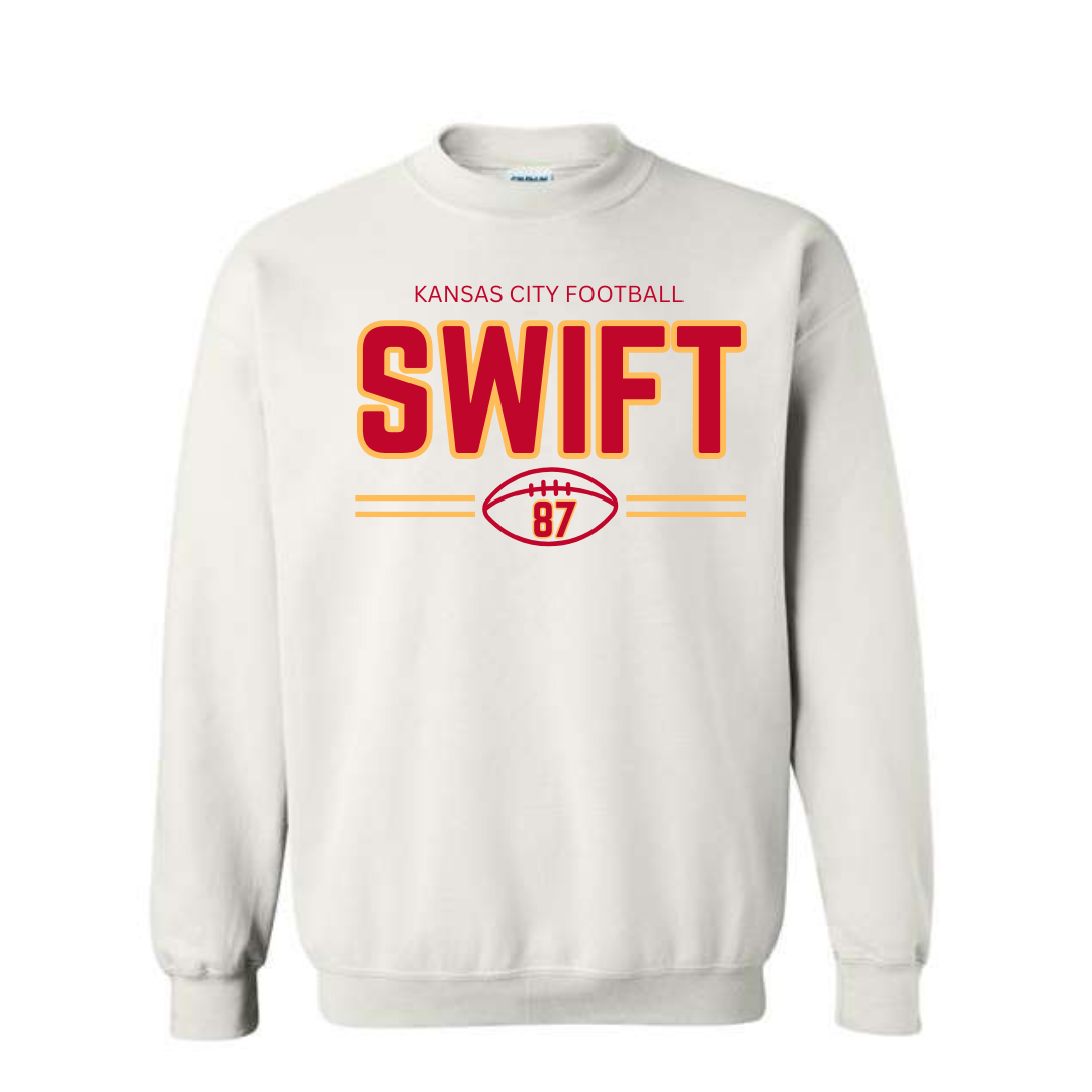 Elby Designs Apparel - Wholesale Graphic Sweatshirt - Women's - Go Taylor's Husband Sweatshirt, Taylor Swift & Travis Kelce 1