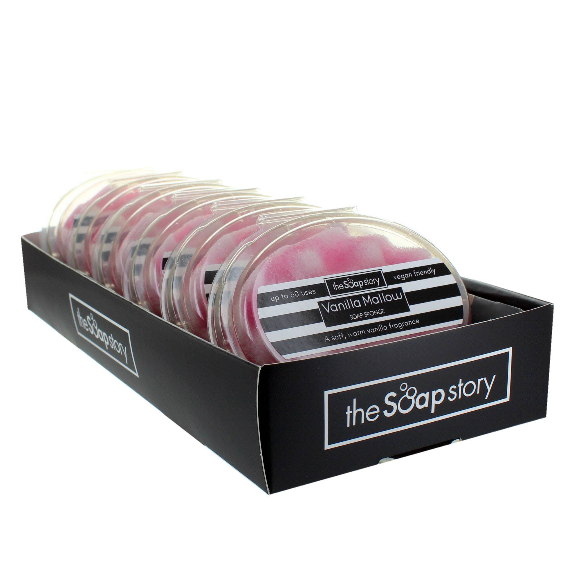 The Soap Story - Wholesale Bath Pouf/Sponge - Vanilla Mallow Soap Sponge3