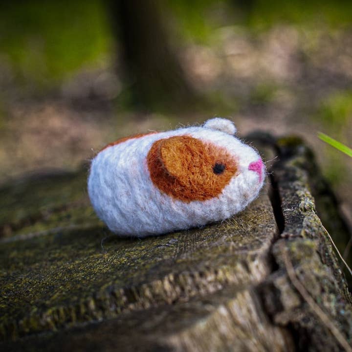 Benzie Design - Wholesale Craft Sewing Kit - Guinea Pigs, Needle Felting Kit