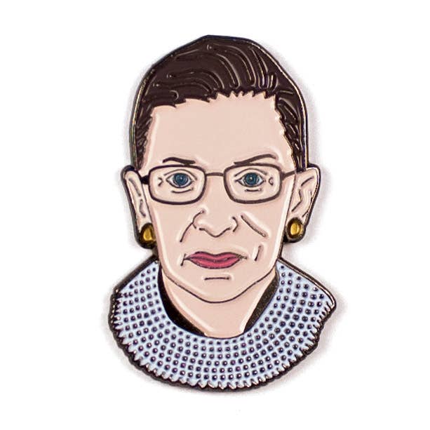 Unemployed Philosophers Guild - Wholesale Lapel Pin/Button - Ruth Bader Ginsburg & I Dissent Pins4