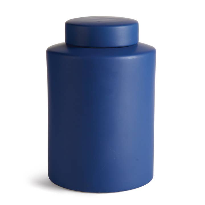 Barclay Butera Westcliff Cylinder Jar Large N2Sn07Bl for wholesale by Napa Home & Garden