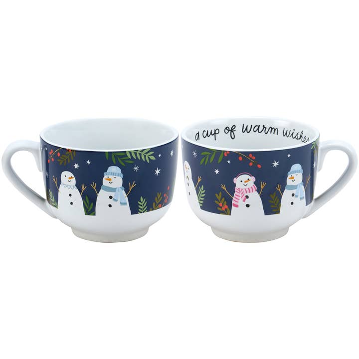 Primitives by Kathy - Wholesale Coffee Mug - A Cup Of Warm Wishes Mug2