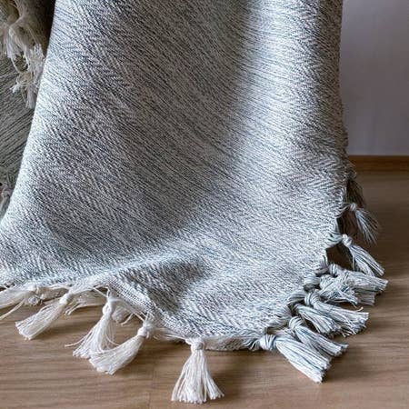 Tayf - Wholesale Throw Blanket - Sirince Handmade 100% Organic Cotton Throw Blanket1
