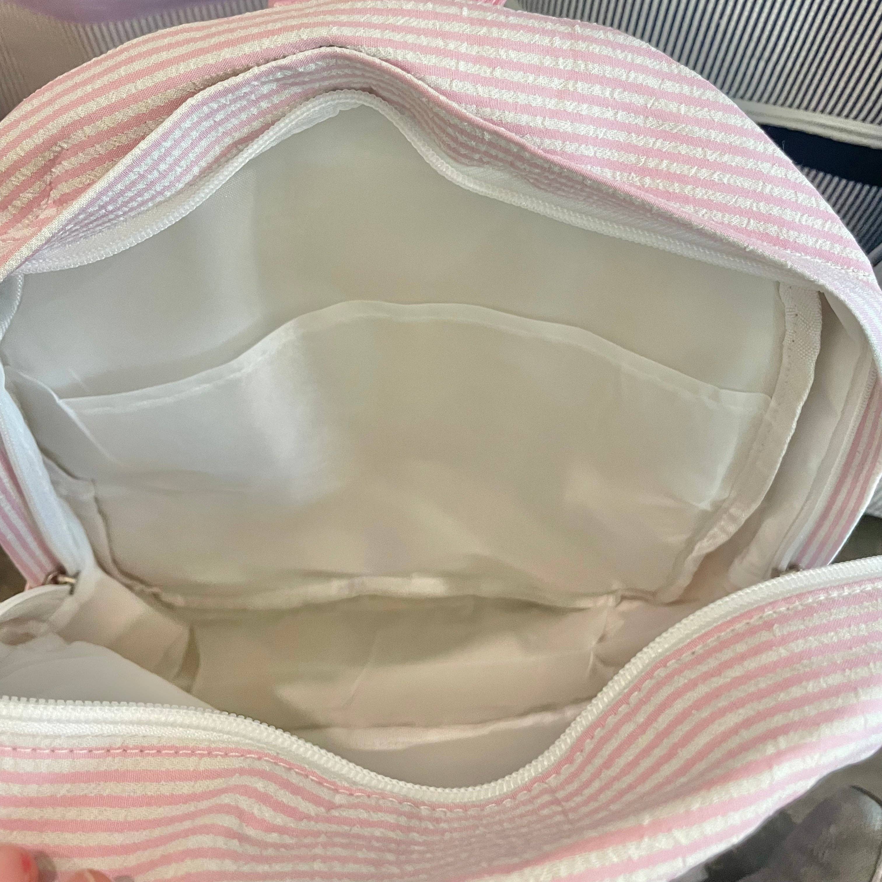 Love That Cotton - Wholesale Backpack - Kids - Seersucker Backpack (Full Size)3