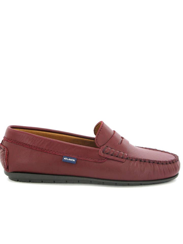 032 Walkers - burgundy smooth for wholesale by Atlanta Mocassin