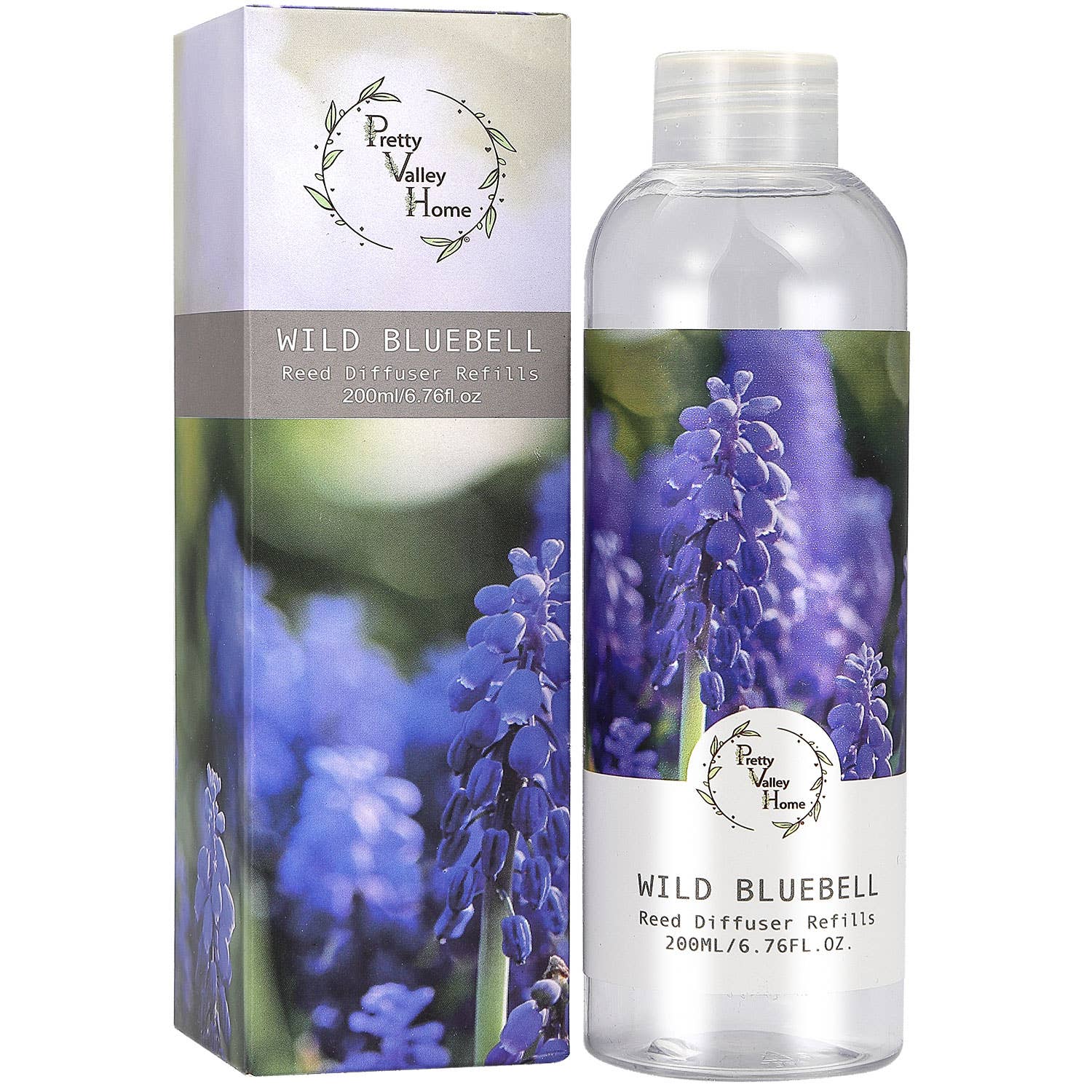 Pretty Valley Home - Wholesale Fragrance Oil - 200ml/6.76 Fl.Oz Reed Diffuser Refill, Fragrance Oil32