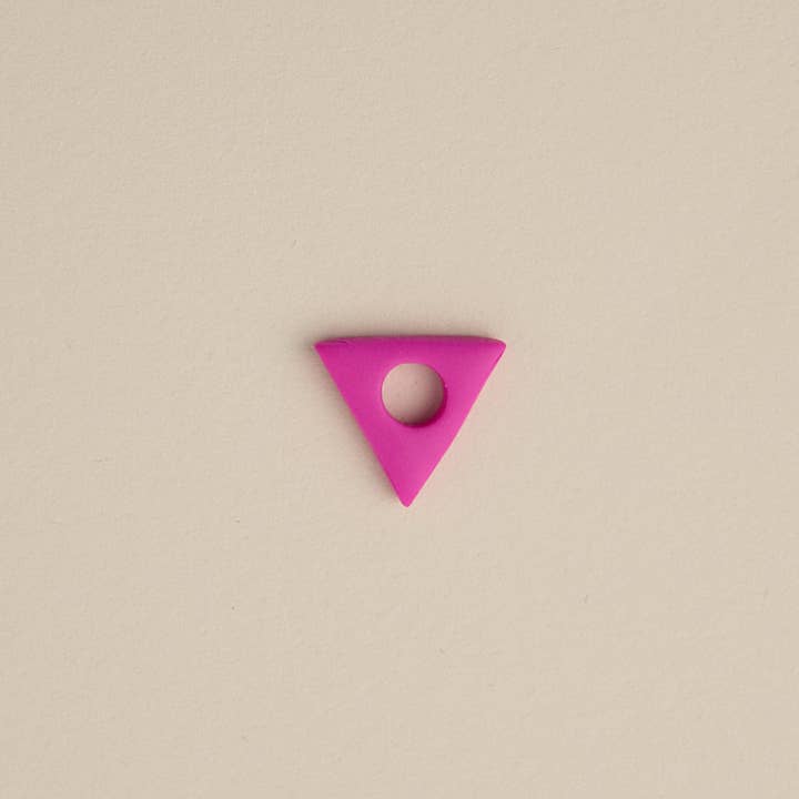 Pyramid Pendant | Handmade clay jewelry | LYHO for wholesale by LYHO