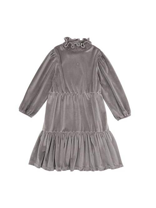 Tocoto Vintage - Wholesale Dress - Kids - Kid Velved Dress W31221