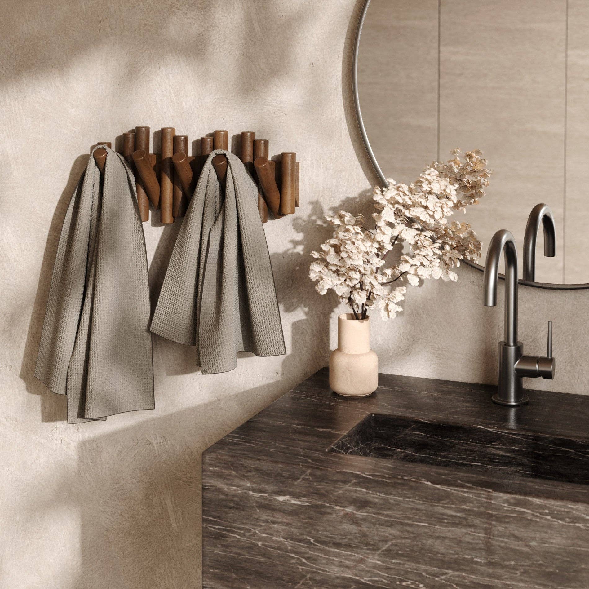 Umbra - Wholesale Wall Hook - Picket Wall-Mounted Coat Rack Rail Hook6