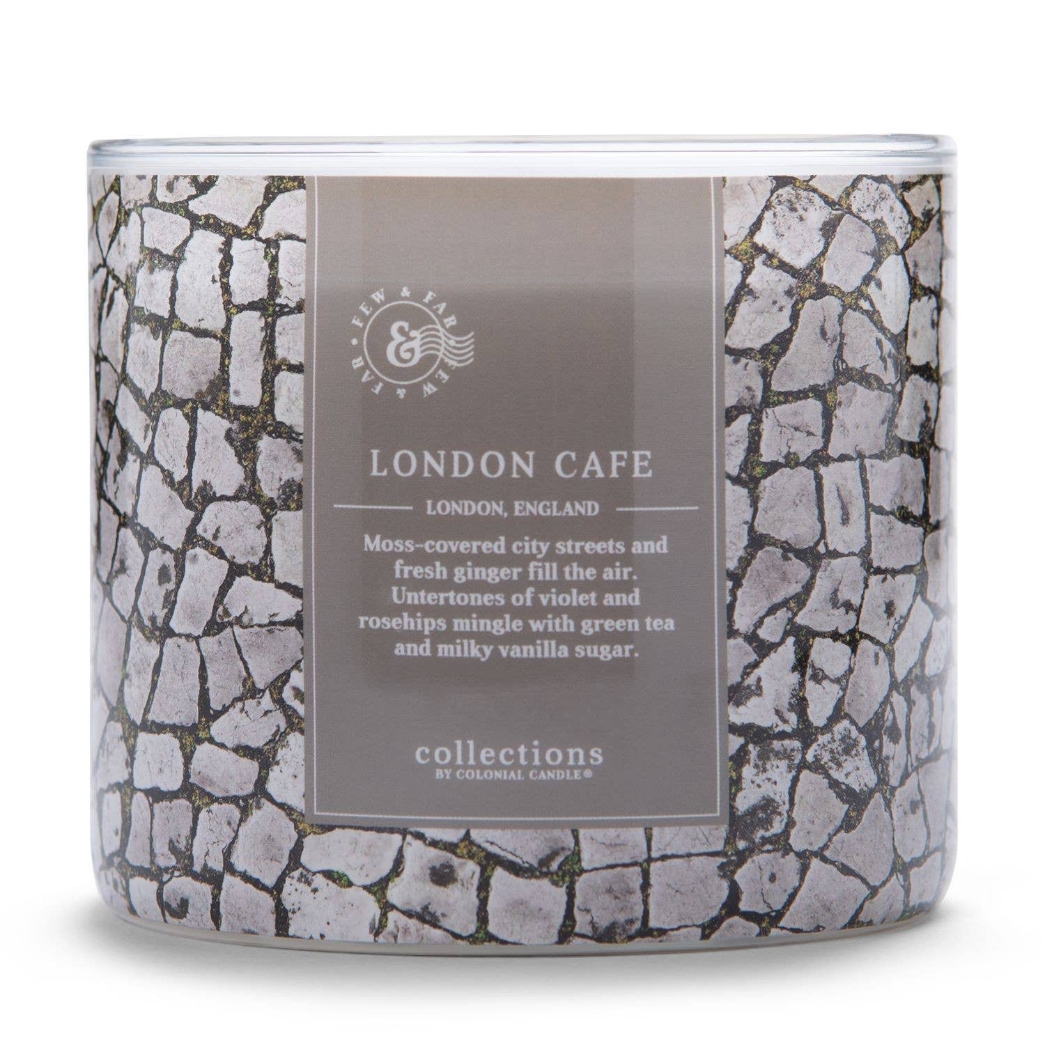 Colonial Candle DE - Wholesale Jar/Filled Candle - London Cafe 411G Scented Candle1