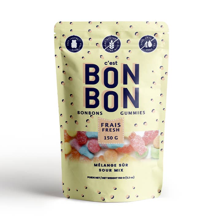 Sour Mix - Gummy Candies for wholesale by La boîte à bonbons